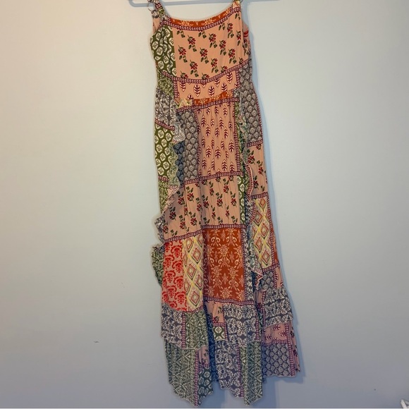 Abel the Label : Bohemian Floral Patchwork Maxi Dress - Picture 9 of 9